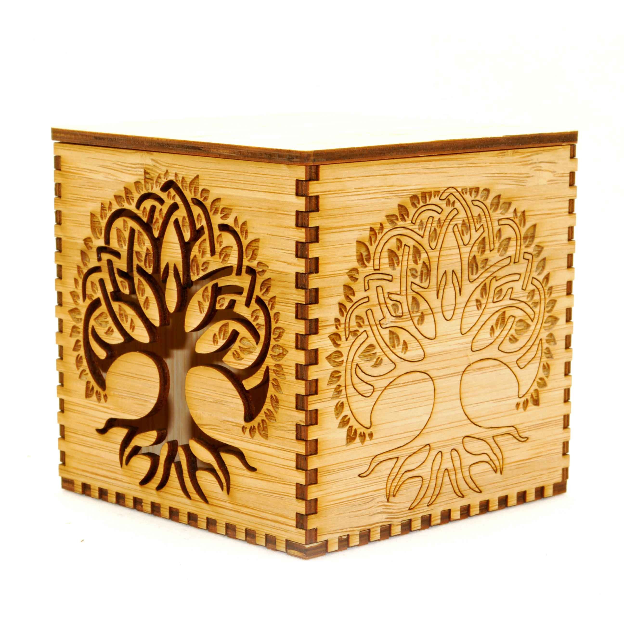 bamboo plywood book laser cutting