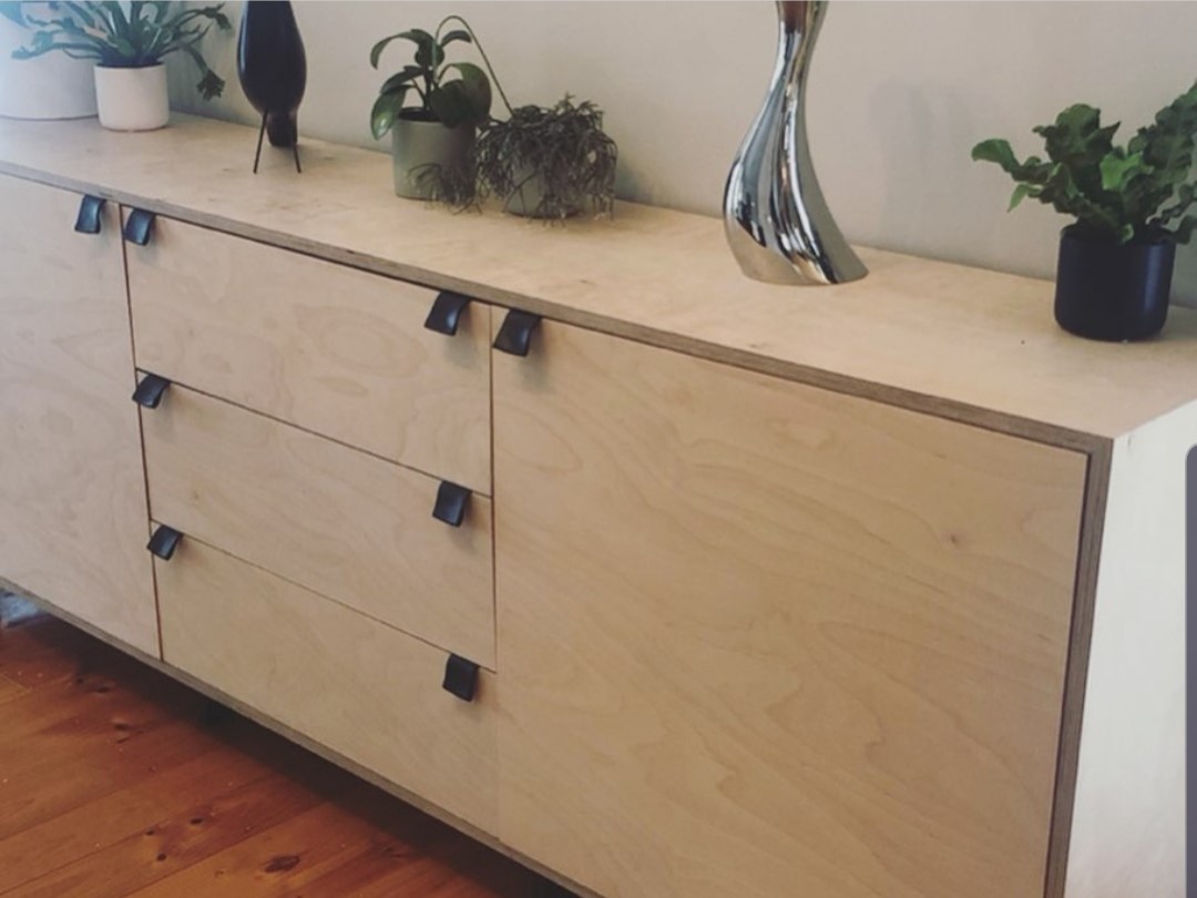 birch plywood cabinetry