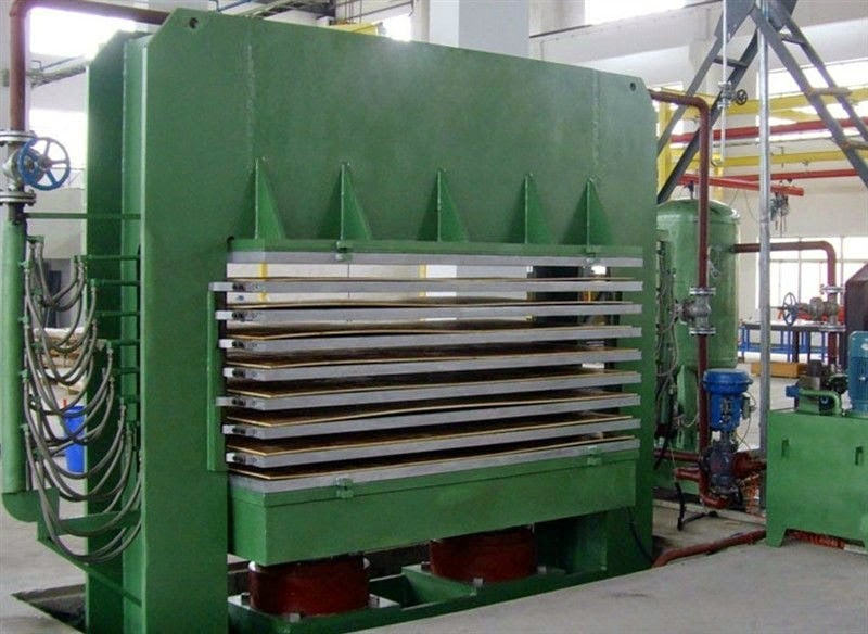 Particle Board Heating Press