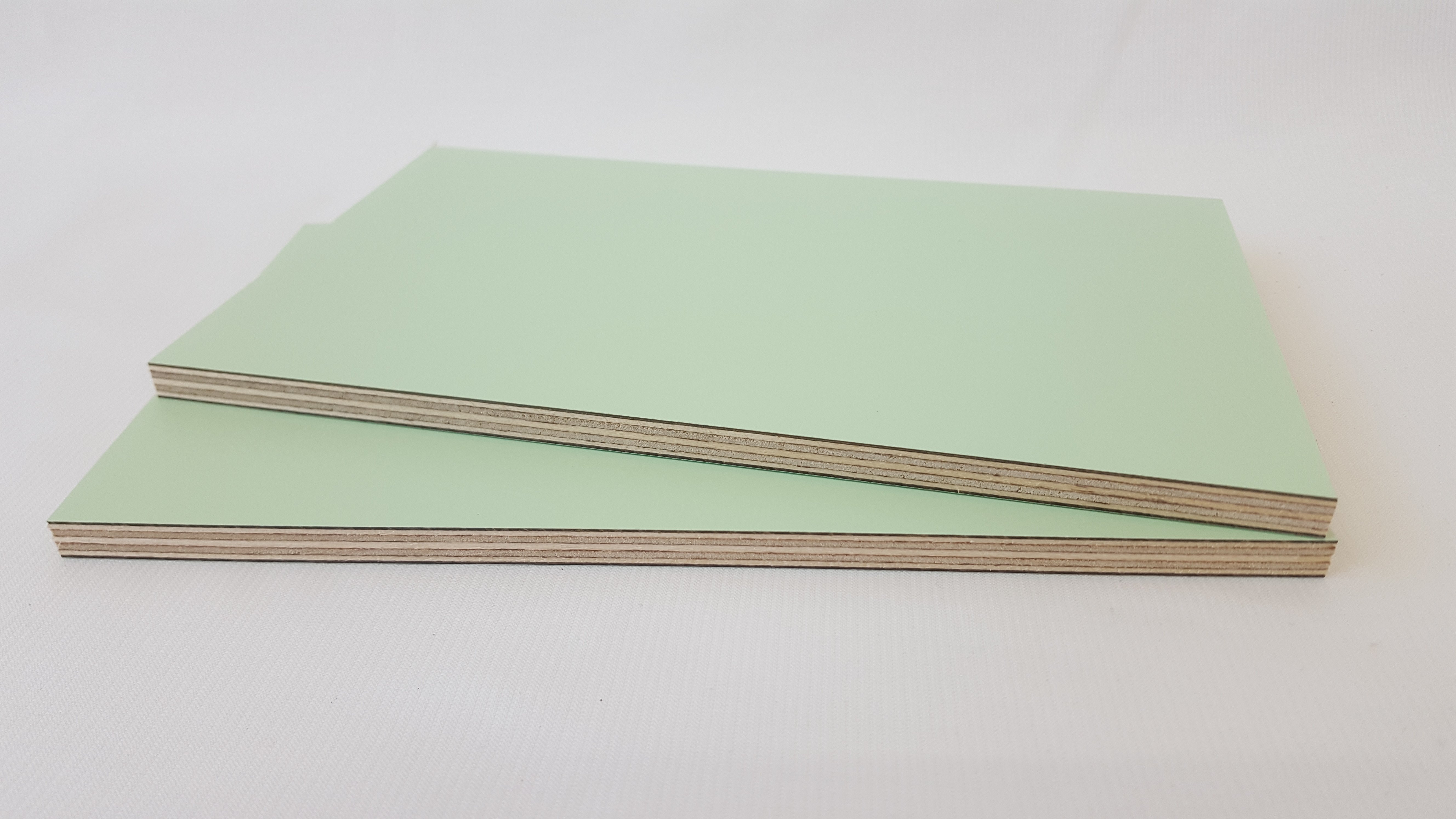 Mint Green Decoply Laminated Plywood
