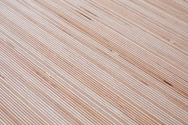 Birch Plywood substrate layering closeup