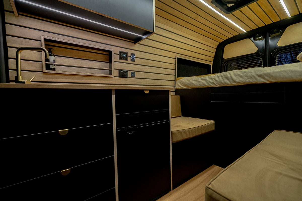 Plyco caravan featuring our lightweight poplar plywood sheets