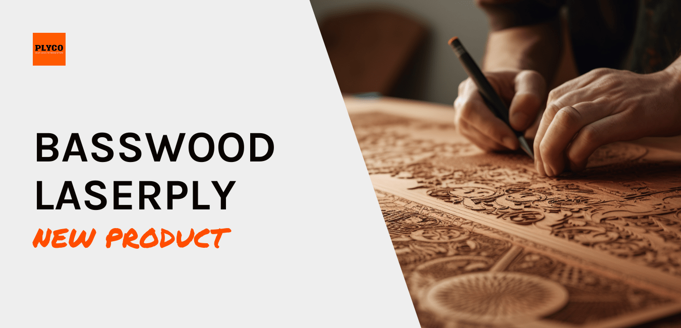 Basswood Laserply for laser cutting and engraving from local plywood supplier Plyco