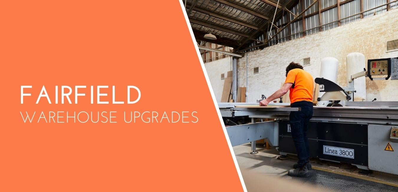 Melbourne plywood supplier Plyco's Fairfield's warehouse upgrade in 2021