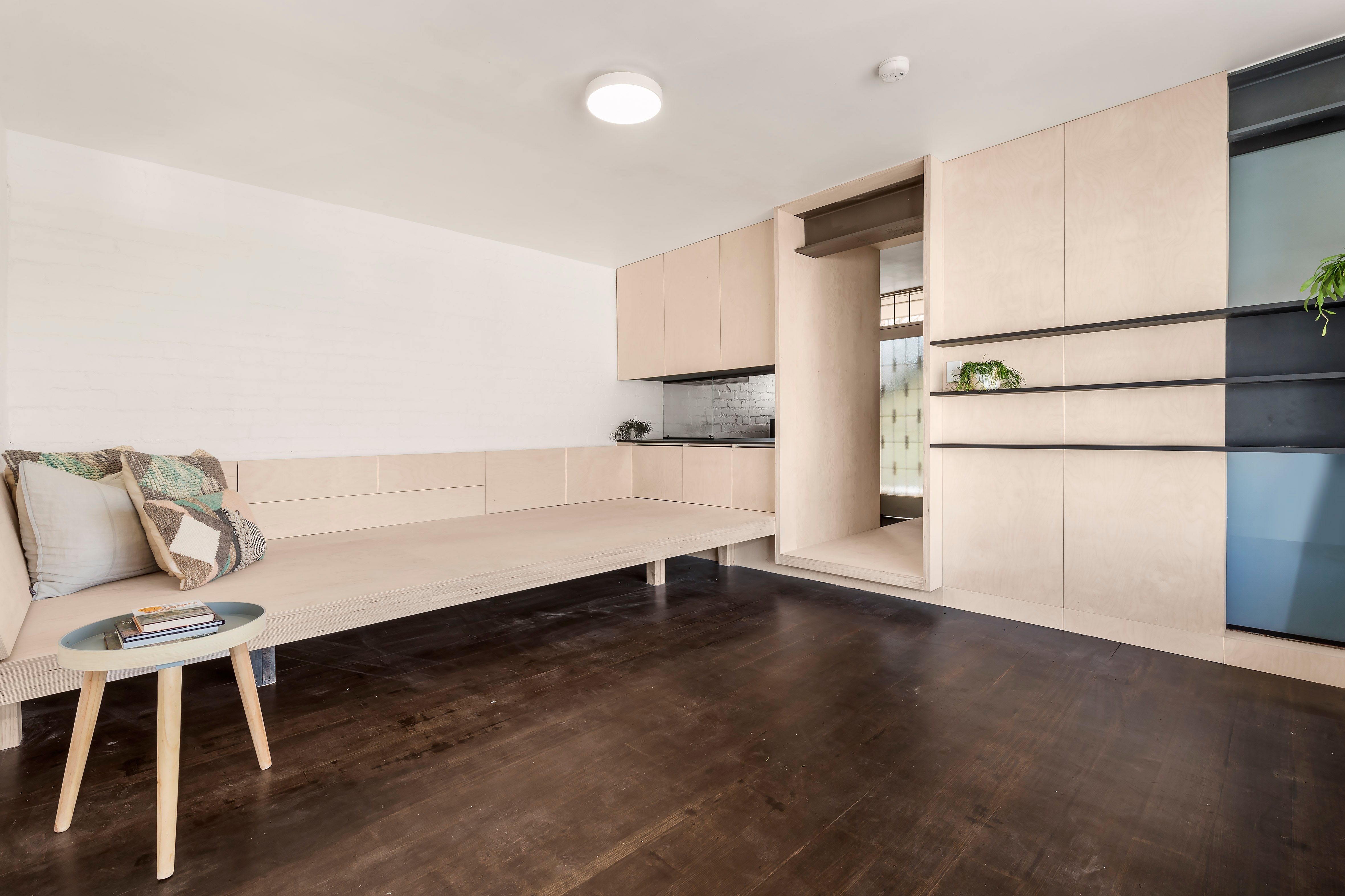 Caple Builders' Fitzroy Apartment Renovation Using Plyco Birch Plywood