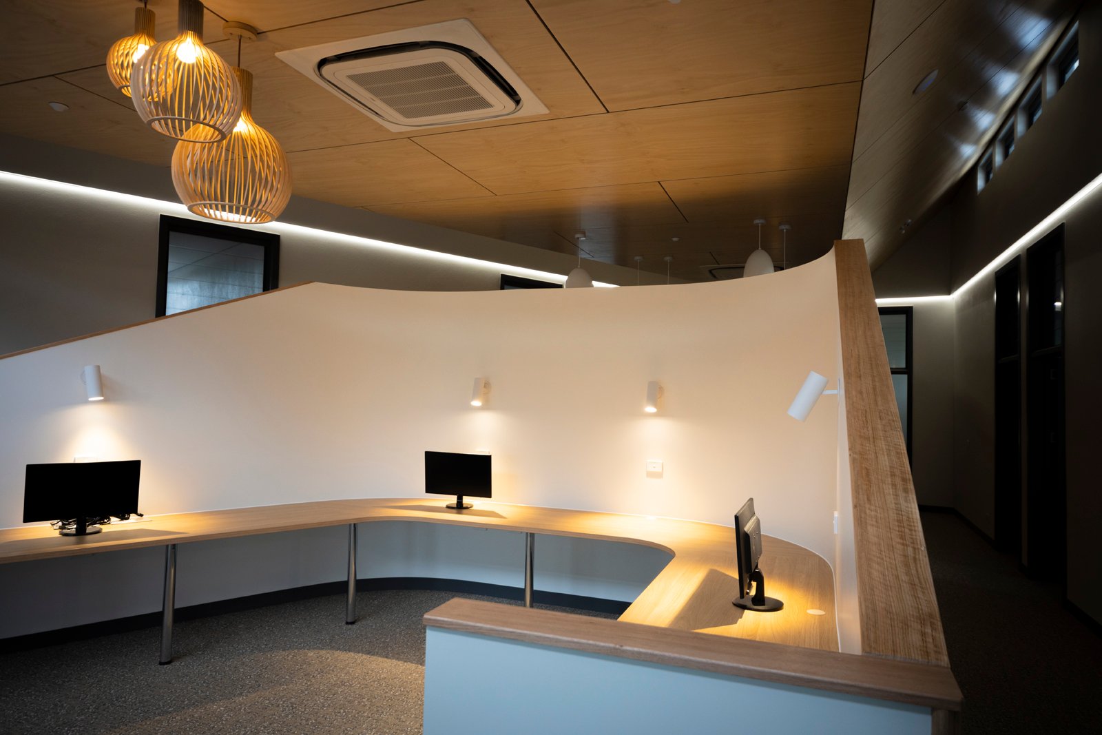 Hoop Pine Plywood Ceiling Lining at Melton First Response Youth Refuge