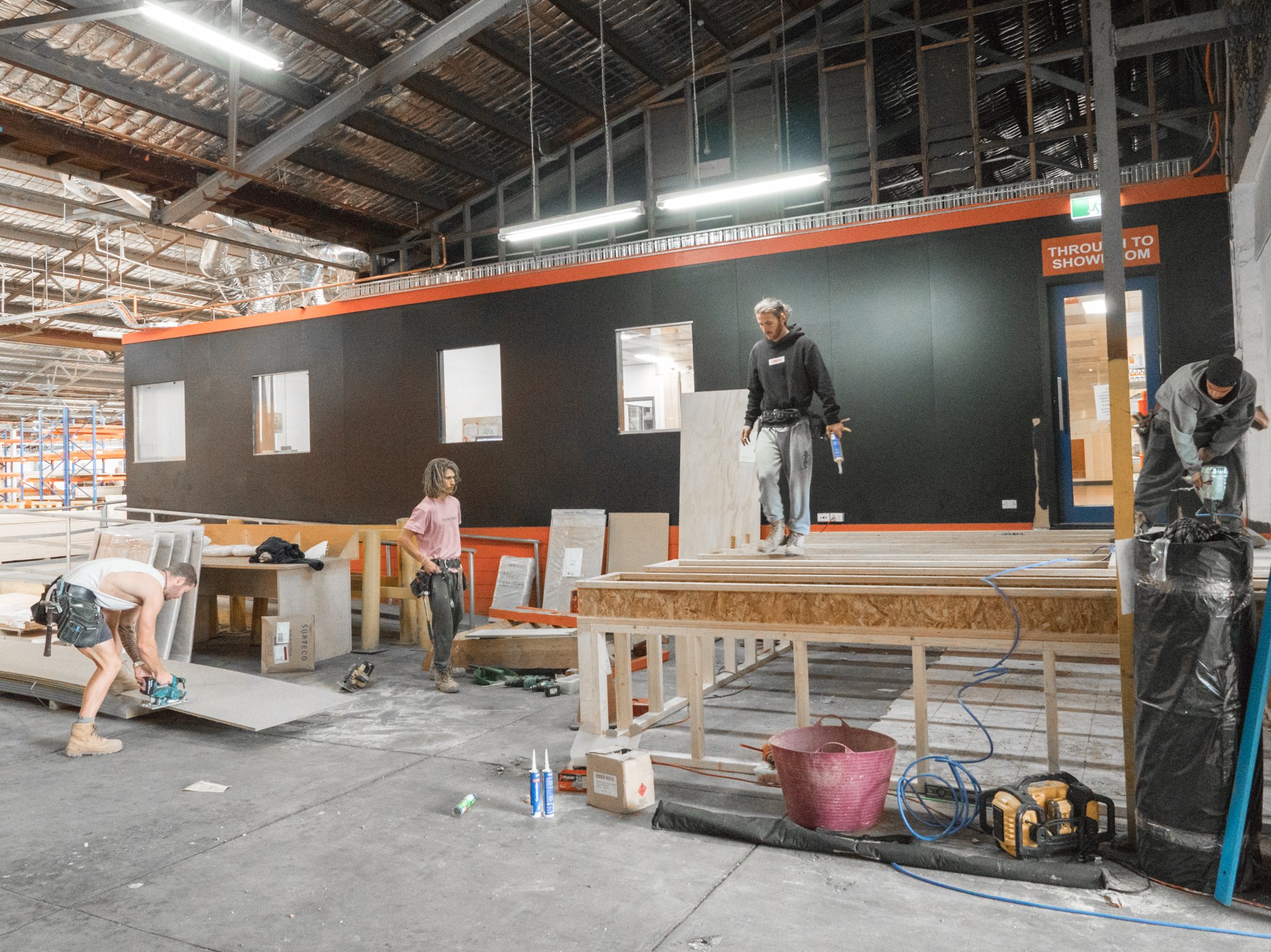 plyco's new plywood showroom in fairfield