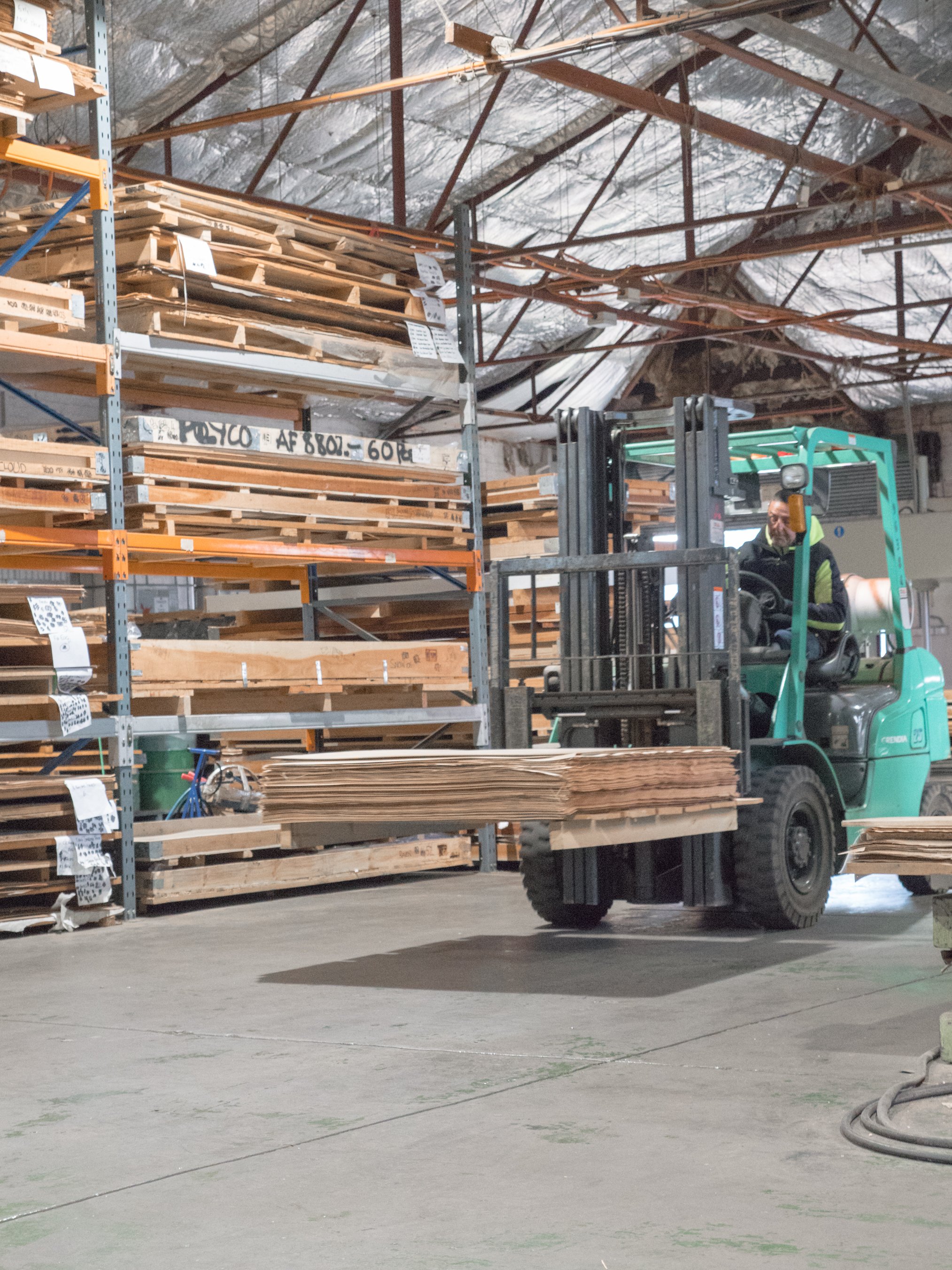 Plyco plywood forklift