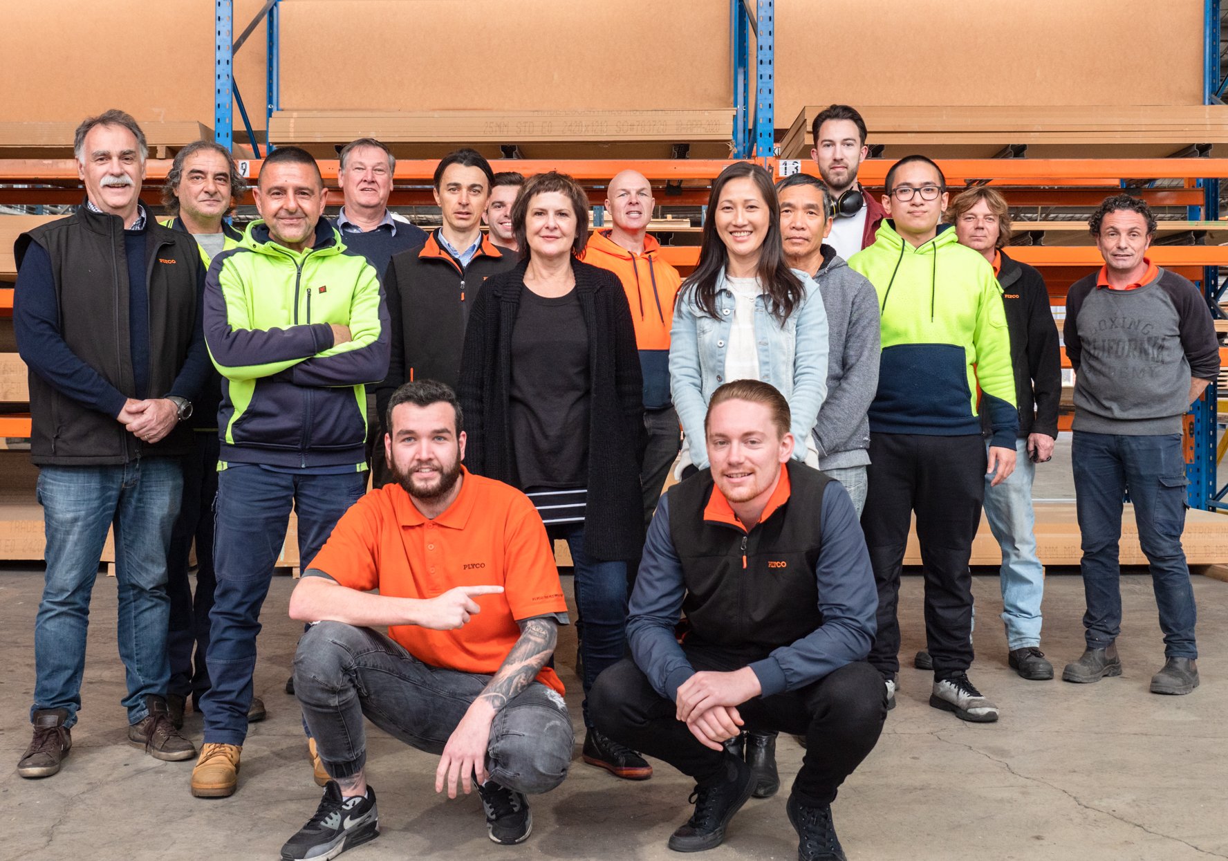 The team at Plyco Fairfield