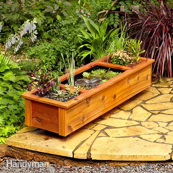 diy plywood garden planter