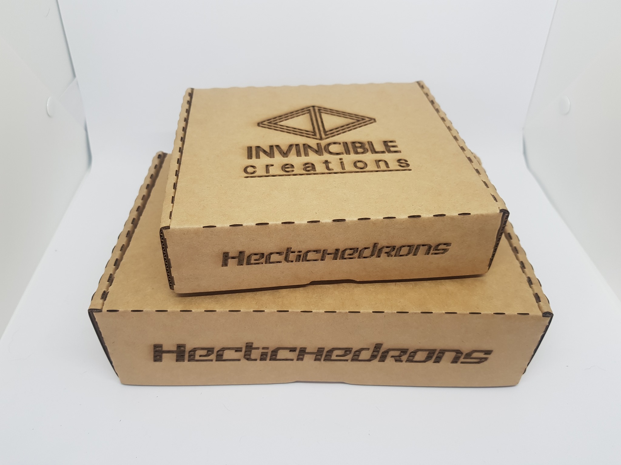 recycled packaging fro hectichedrons